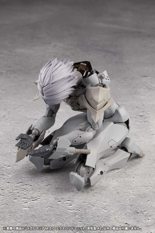 Megalomaria Unlimited Universe Model Kit Accessory Set Ex Hand Unit Male Type A 12