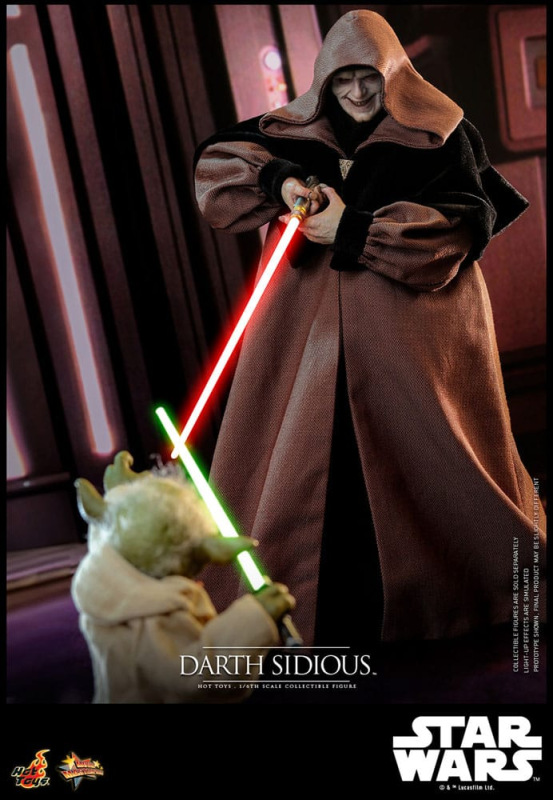 Star Wars Movie Masterpiece Action Figure 1/6 Darth Sidious 29 cm 8