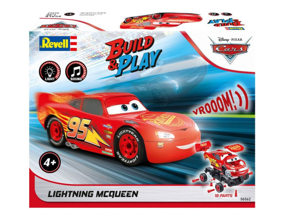 Cars Model Kit 1/20 Lightning McQueen 20 cm 10