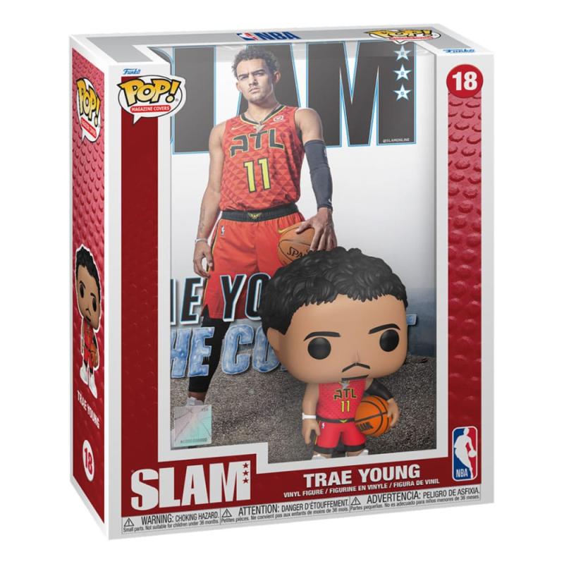 NBA Cover POP! Basketball Vinyl Figure Trae Young (SLAM Magazin) 9 cm 1