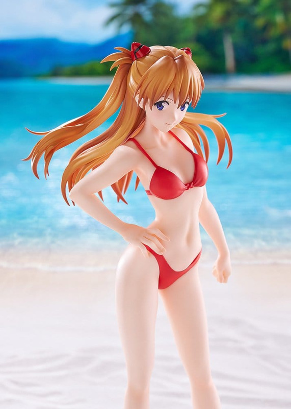 Rebuild of Evangelion Pop Up Parade Beach Queens Asuka Shikinami Langley (Bikini Style) L Size 23 cm 4