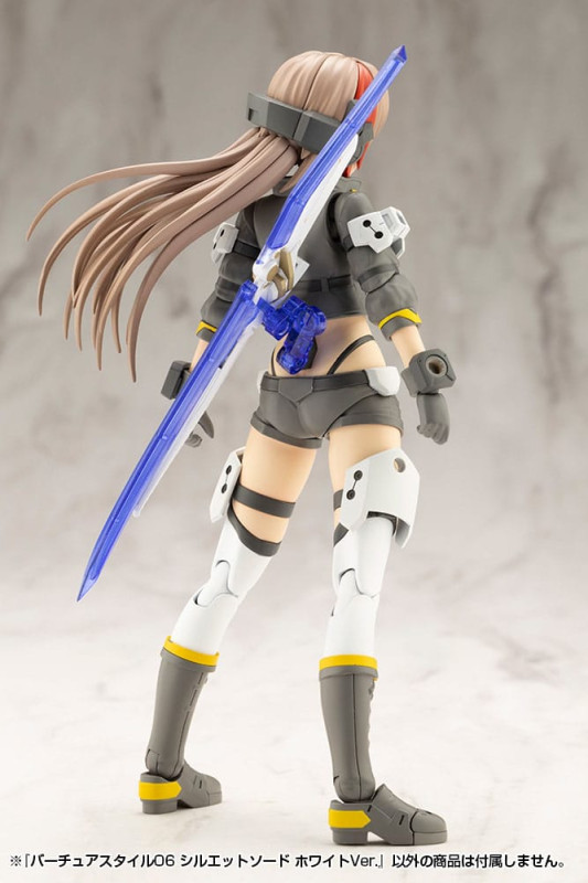 Kotobukiya M.S.G. Model Kit Accessory Set Virtuous Style 06 Silhouette Sword White Ver. 3