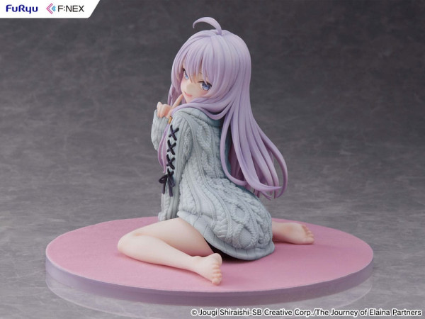 Wandering Witch: The Journey of Elaina 1/7 PVC Statue Elaina knit ver. 30 cm 6