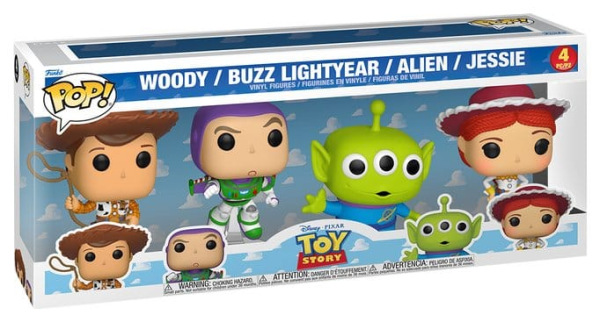 Toy Story POP! Disney Vinyl Figures 4-Pack Black Friday Bundle 9 cm 1