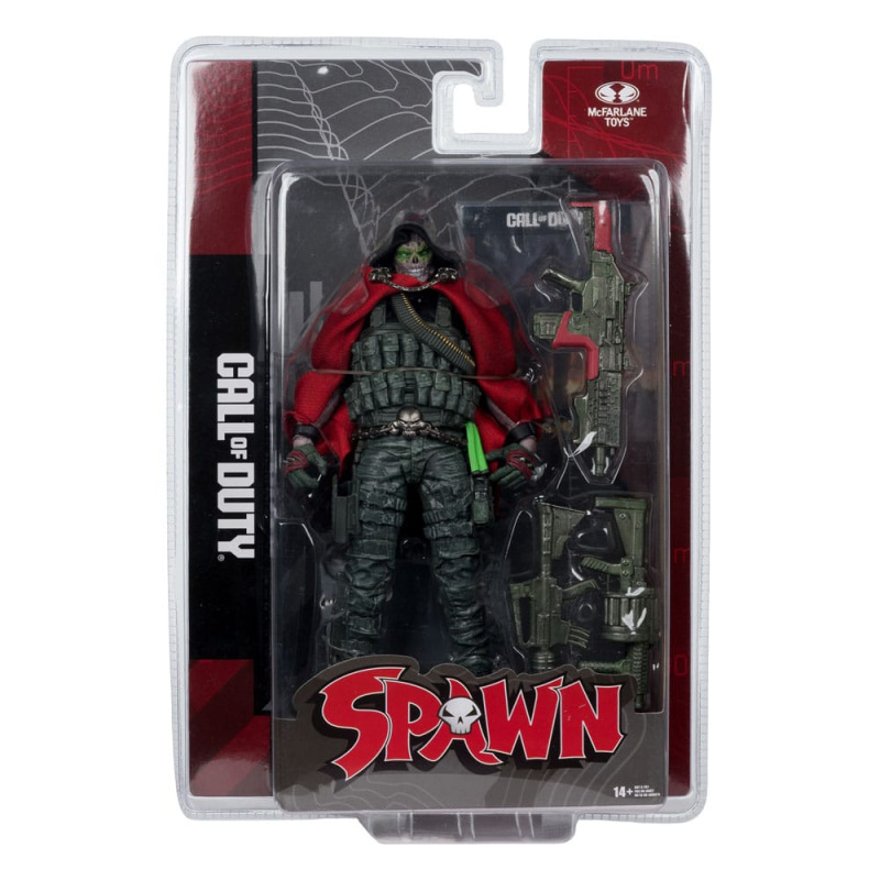 Call of Duty Action Figure Burned Spawn 18 cm 6