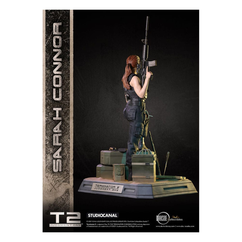 Terminator 2: Judgement Day 30th Anniversary Statue Sarah Connor 1/3 Exclusive 71 cm 6