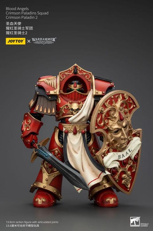 Warhammer The Horus Heresy Action Figure 1/18 Blood Angels Crimson Paladins Squad Crimson Paladin 2