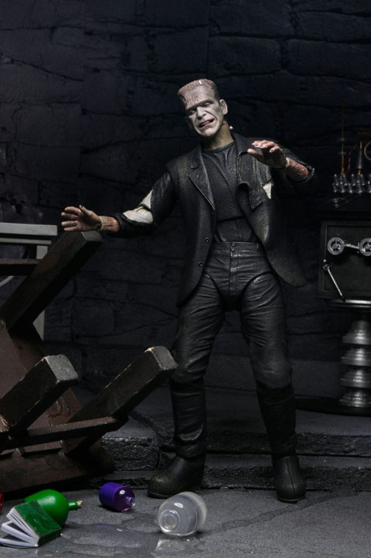 Universal Monsters Action Figures 2-Pack Bride of Frankenstein 90th Anniversary The Monster & His Ma 3