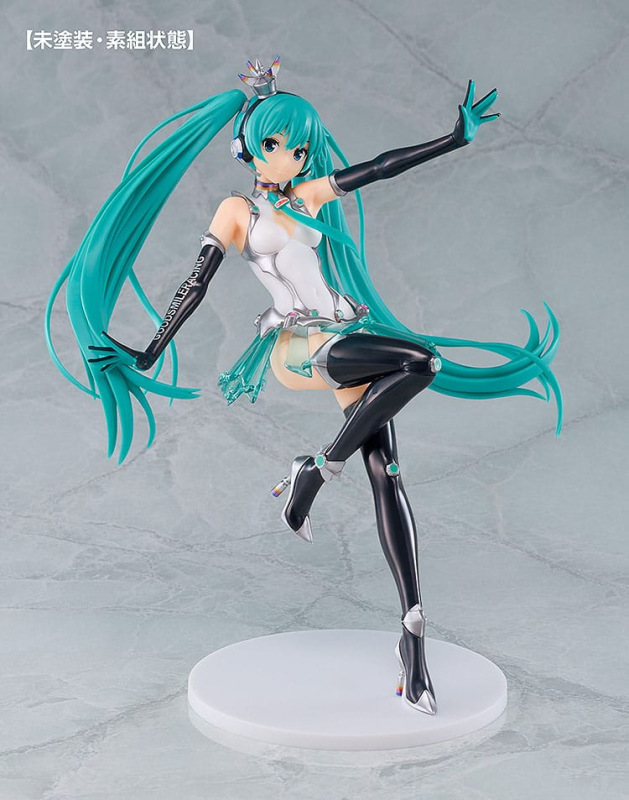 Hatsune Miku GT Project Plastic Model Kit Reincarnation Racing Miku: 2013 Ver. 19 cm 7