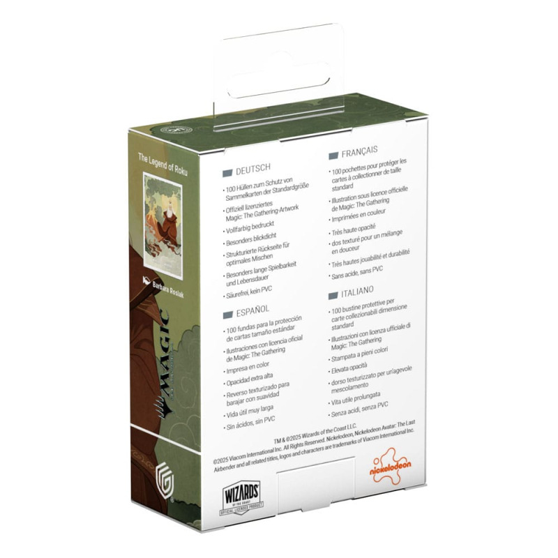 Ultimate Guard Art Sleeves Magic: The Gathering | Avatar: The Last Airbender - The Legend of Roku 3