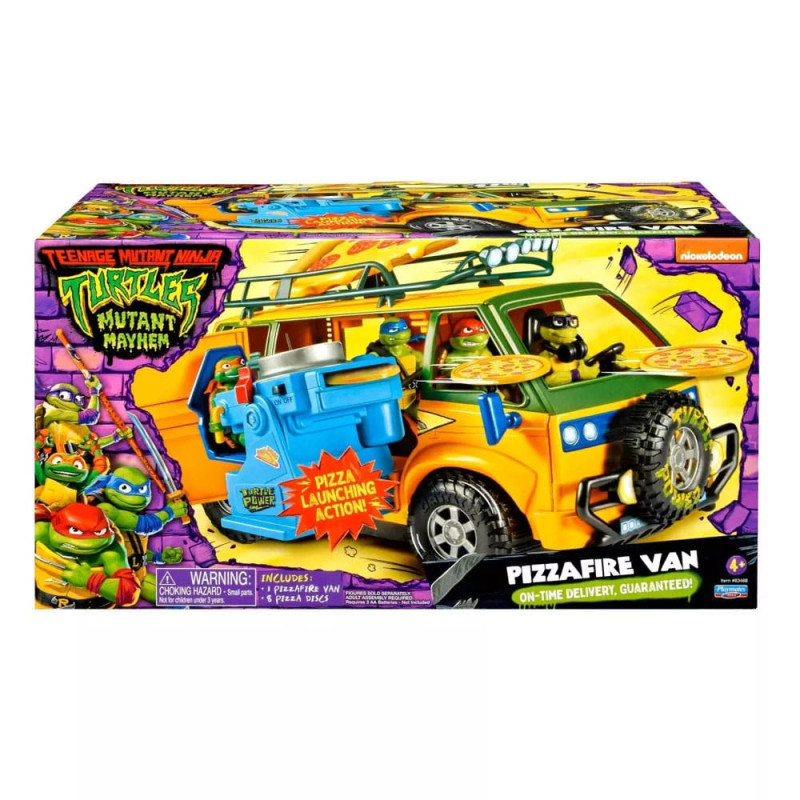 Teenage Mutant Ninja Turtles: Mutant Mayhem Vehicle Pizzafire Van 20 cm 5