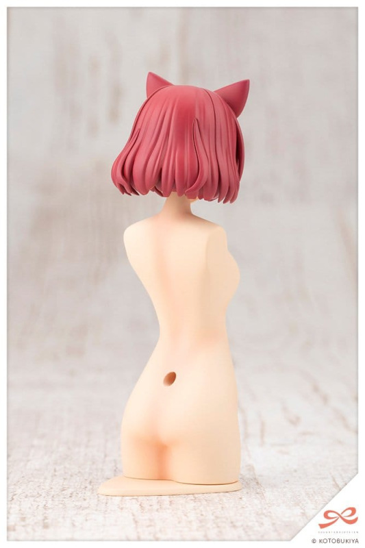 Sousai Shojo Teien Model Kit Accessory Set Arranged Wigs Animal Ears Bob Cat 9 cm 2