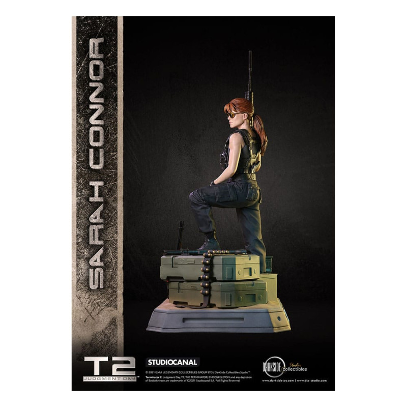 Terminator 2: Judgement Day 30th Anniversary Statue Sarah Connor 1/3 Exclusive 71 cm 9