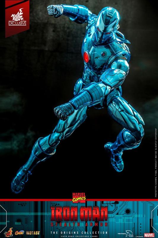 Marvel Comics: Iron Man (Stealth Armor) Exclusive 1/6 Diecast Action Figure - Hot Toys