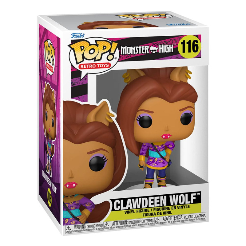 Monster High POP! Vinyl Figure Clawdeen 9 cm 1