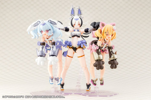 Megami Device Plastic Model Kit 1/1 Puni Mofu Gin Lang 16 cm 12
