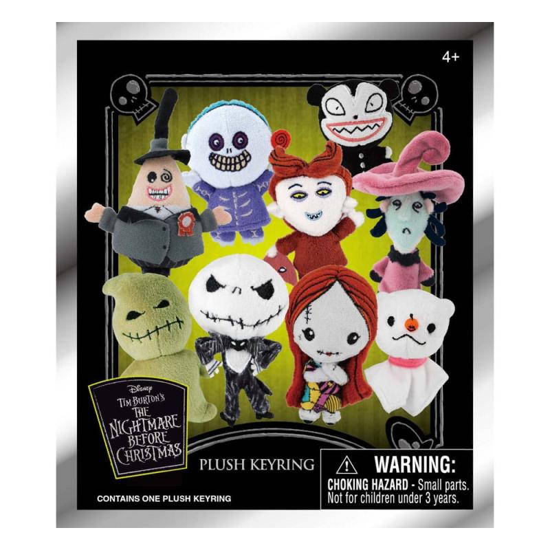 Nightmare before Christmas Plush Bag Clips Display (24) 1