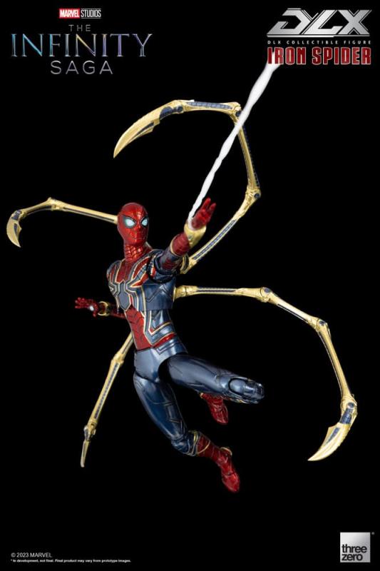 Infinity Saga: Iron Spider 1/12 DLX Action Figure - ThreeZero