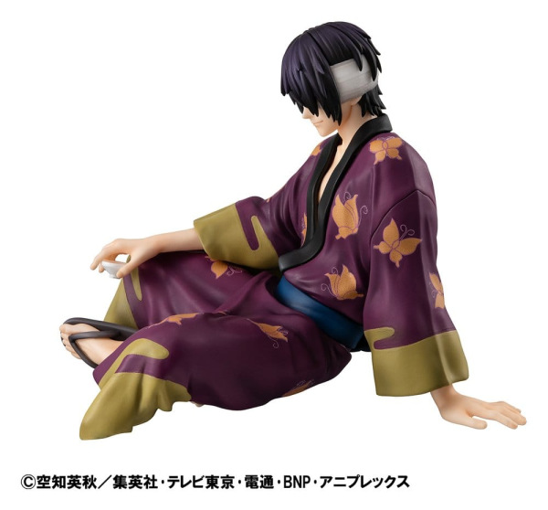 Gintama G.E.M. Series PVC Statue Takasugi San Palm Size 9 cm 3