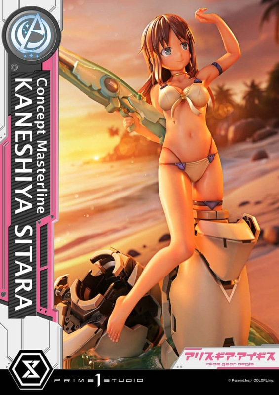 Alice Gear Aegis Concept Masterline Statue 1/5 Kaneshiya Sitara 35 cm 4