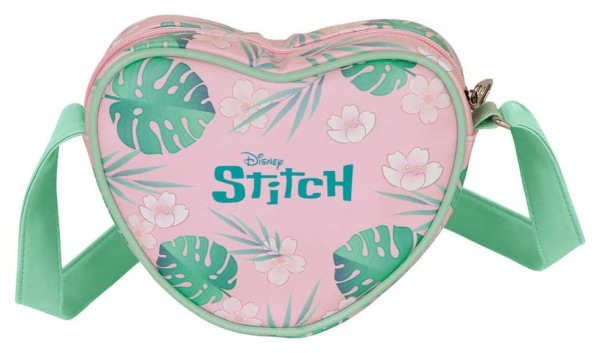 Lilo & Stitch Casual Heart Crossbody Bag Hug Pink 2