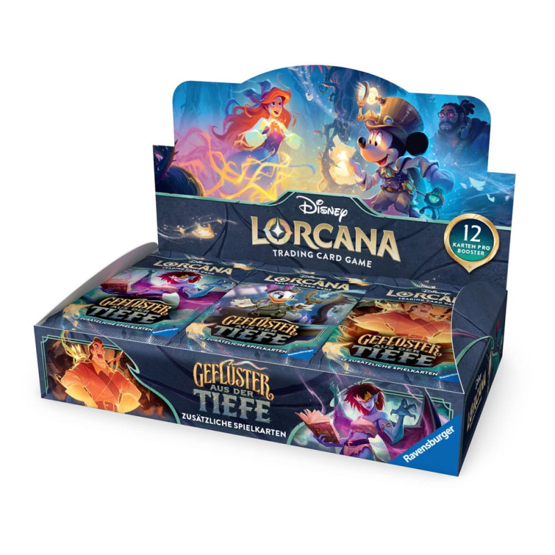 Disney Lorcana TCG Geflüster aus der Tiefe Booster Display (24) *German Edition*