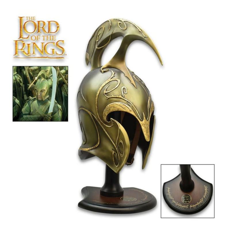 LOTR: Elven Kit War Helm High Elven Limited Edition 1/1 Replica - United Cutlery