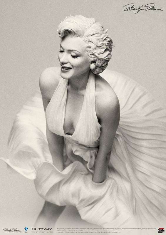 Marilyn Monroe - Superb Scale Hybrid Statue 1/4 - Blitzway