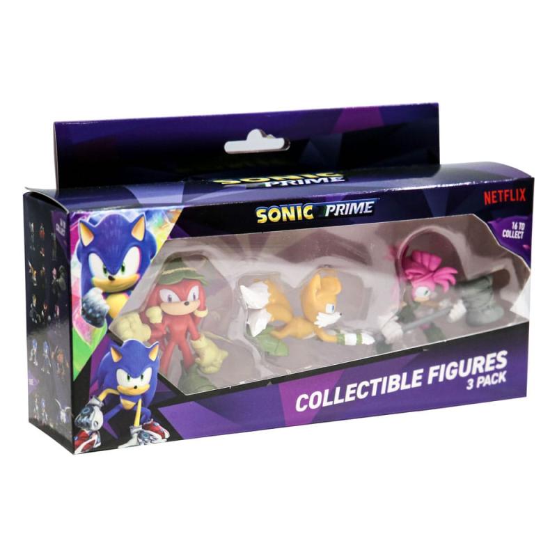 Sonic Prime Action Figures 3-Pack Figures 6 cm Assortment (12)