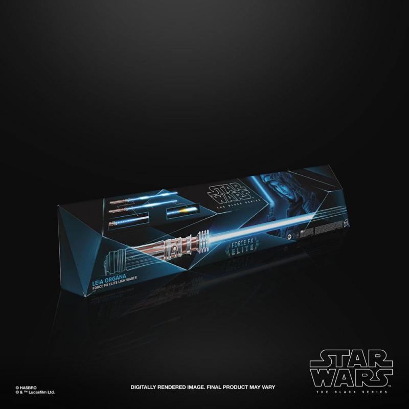 Star Wars Episode IX: Leia Organa 1/1 Replica Force FX Elite Lightsaber - Hasbro