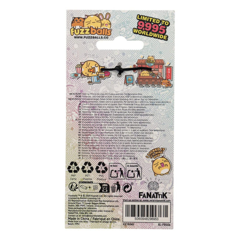 Fuzzballs Keychain Whisky Noodles Limited Edition 3