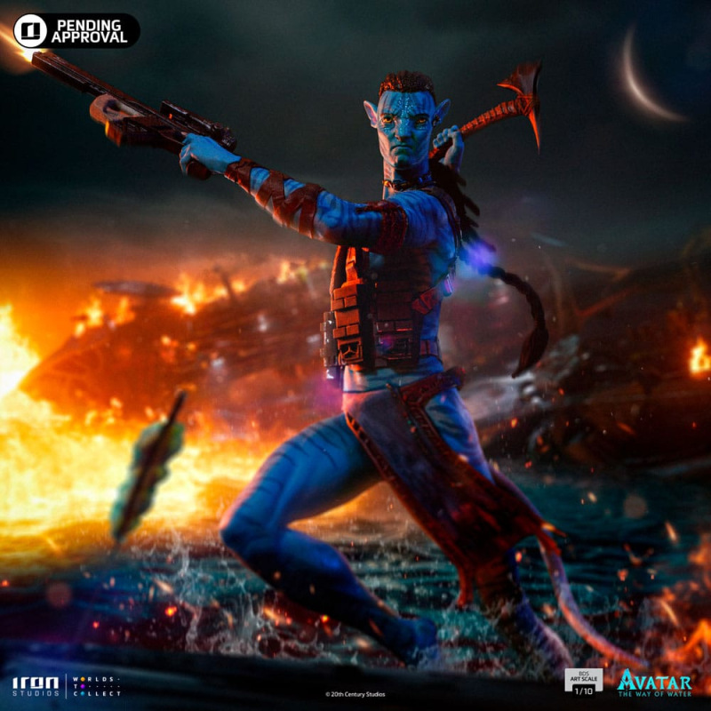 Avatar: The Way of Water BDS Art Scale Statue 1/10 Lizard 21 cm 6