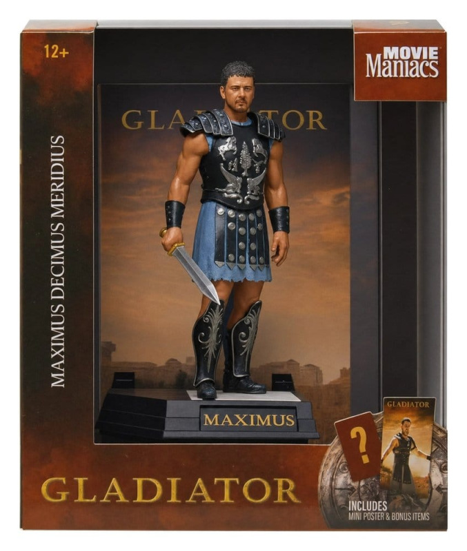 Gladiator Movie Maniacs Action Figure Maximus Decimus Meridius 16 cm