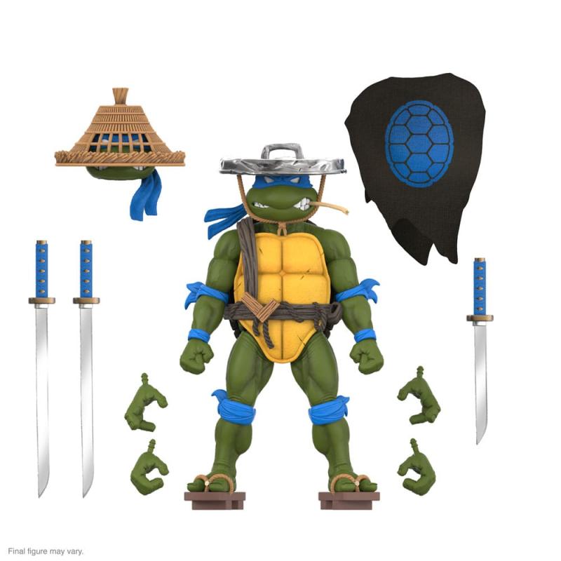 Teenage Mutant Ninja Turtles Ultimates Action Figure Ninja Nomad Leonardo 18 cm