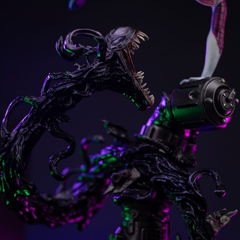 Spider-Man vs Villains Art Scale Statue 1/10 Ghost Spider Diorama 34 cm 8