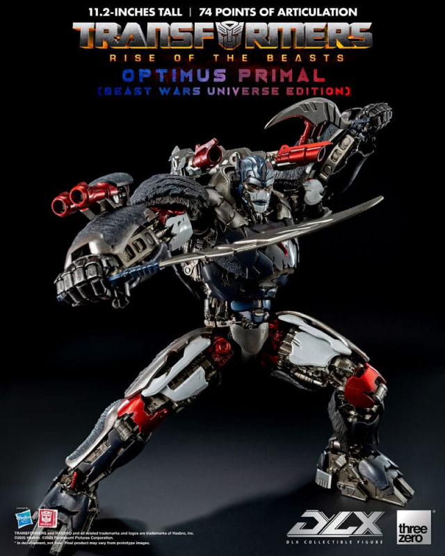Transformers: Rise of the Beasts DLX Action Figure Optimus Primal (Beast Wars Universe Edition) 29 c 10