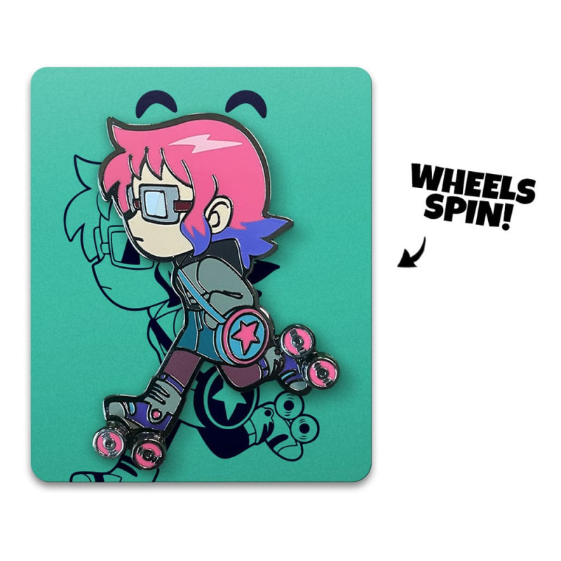 Scott Pilgrim Pin Badge Ramona Skating 5 cm 1