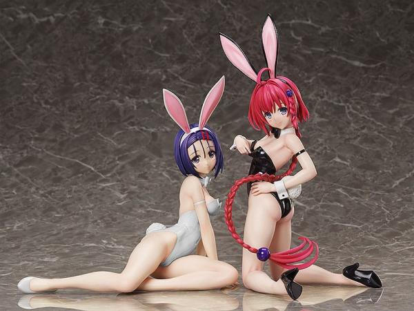 To Love-Ru Darkness Statue PVC 1/4 Mea Kurosaki: Bare Leg Bunny Ver. 33 cm 9