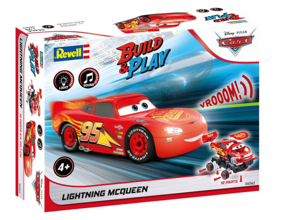 Cars Model Kit 1/20 Lightning McQueen 20 cm 9