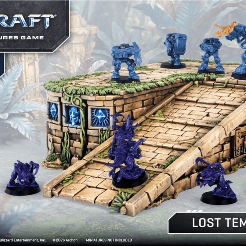 StarCraft TMG Expansion Set Terrain: Lost Temple Ramp 3