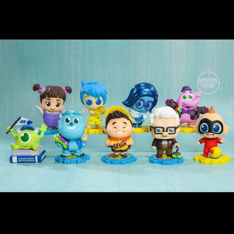 Pixar Cosbi Mini Figures 8 cm Blind Box Display (8) 2