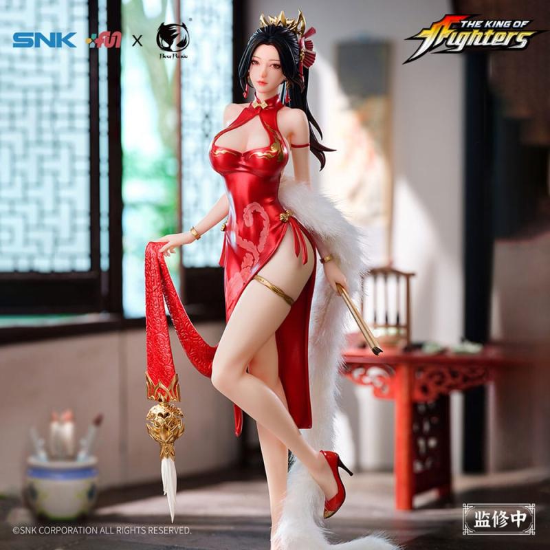 The King of Fighters Dress Series PVC Statue 1/6 Mai Shiranui Hong Shang Wu Ver. 40 cm 11