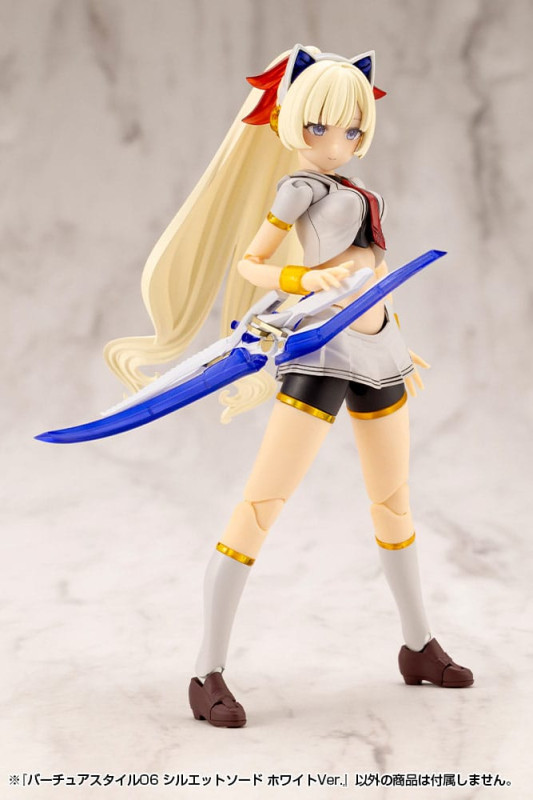Kotobukiya M.S.G. Model Kit Accessory Set Virtuous Style 06 Silhouette Sword White Ver. 2