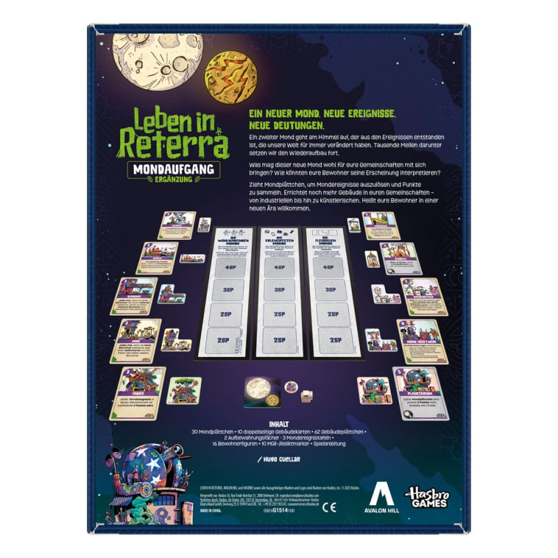 Leben in Reterra Board Game Expansion Mondaufgang *German Version* 1