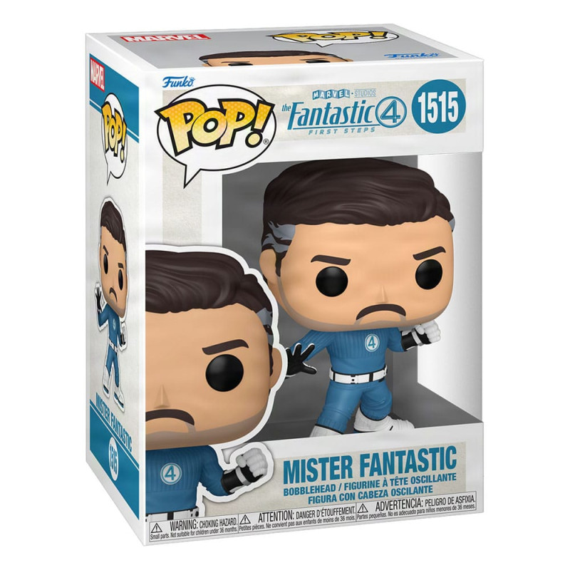 The Fantastic Four: First Steps POP! Marvel Vinyl Figure Mister Fantastic 9 cm 1