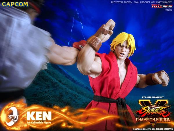 Street Fighter: Ken Masters 1/6 Action Figure - Iconiq Studios