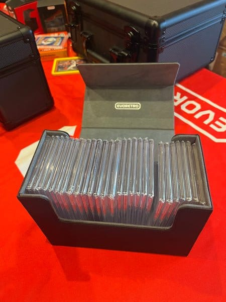 Evoretro Trading Card Magnetic Storage Box for 30 Graded Cards 3