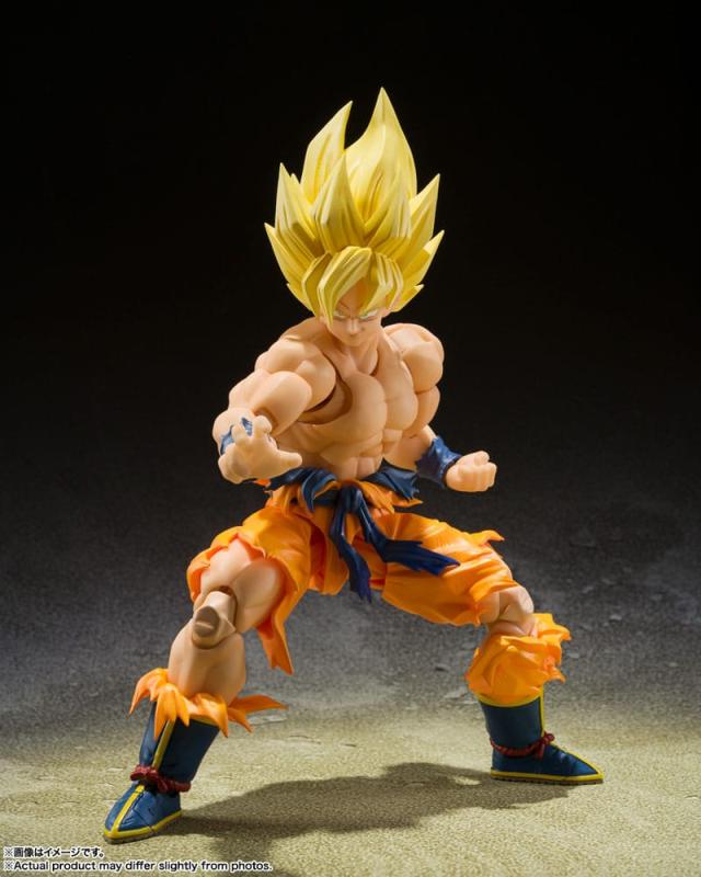 Dragon Ball Z S.H. Figuarts Action Figure Super Saiyan Son Goku - Legendary Super Saiyan - 14 cm