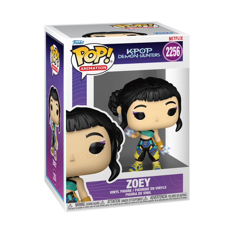 KPop Demon Hunters POP! Animation Vinyl Figure Zoey 9 cm 1