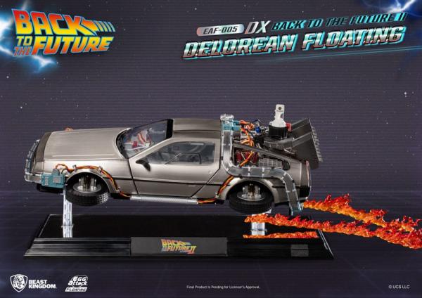 Back to the Future II: DeLorean Deluxe 20 cm Egg Attack Floating Statue - BKT